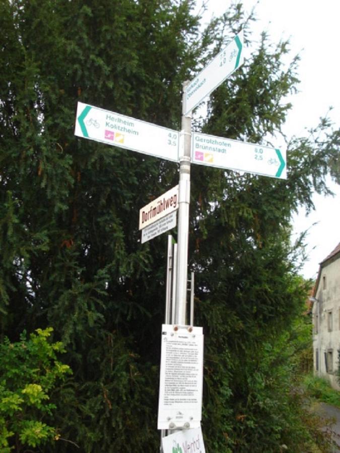 Ferienwohnung Troeppner Kolitzheim 外观 照片
